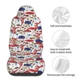 thumbnail image 5 of Yiaed Colorful Mushrooms (2) Print Car Seat Covers,Universal Auto Seats Protector Fits for Car,SUV Sedan,Truck,Automotive Seat Covers & Accessories(Two packs), 5 of 7