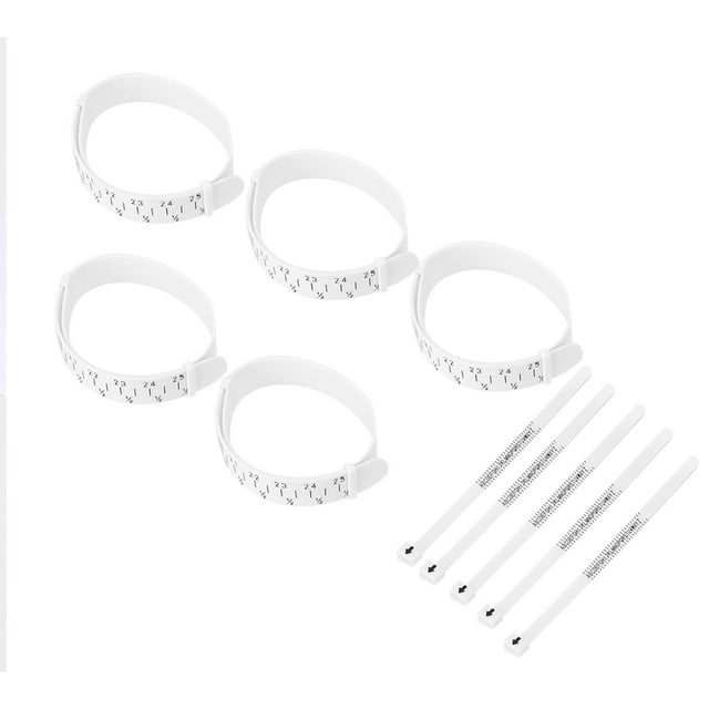 Finger Measure Gauge,5pcs Ring Sizer UK Jewelry Measuring Accessory Jewelry Accessory Elevated Design