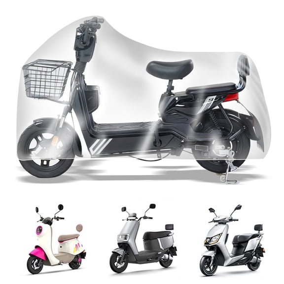 Motorcycle Cover Waterproof Enclosed Indoor Outdoor Rainproof Electric Bike Motor Scooter Dustproof Protector