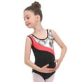 thumbnail image 4 of BULLPIANO Girls Gymnastics Leotards Sparkling Dance Clothes Biketard Sportswear 3-14 Years, 4 of 5