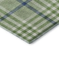 thumbnail image 3 of Addison Rugs Mayfield Premium Machine Washable Transitional Plaid Green Rectangle Rug, 5' x 7'6", 3 of 6