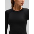 thumbnail image 4 of CRZ YOGA UPF 50+ Long Sleeve Sun Shirt, Hiking, Crewneck, Tops for Women, 4 of 6