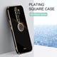 thumbnail image 2 of Funda de teléfono con soporte de anillo de dedo cuadrado chapado para Xiaomi Redmi Note 8 Pro 2021 nuevo Note8 8pro funda de silicona suave de lujo con soporte Tan Jianjun unisex, 2 of 2