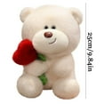thumbnail image 5 of EUDIDV Valentine's Decor Rose Bear Valentine's Day Confession Doll Toy For Children And Girls Rose Bundle Romantic Presents, 5 of 5