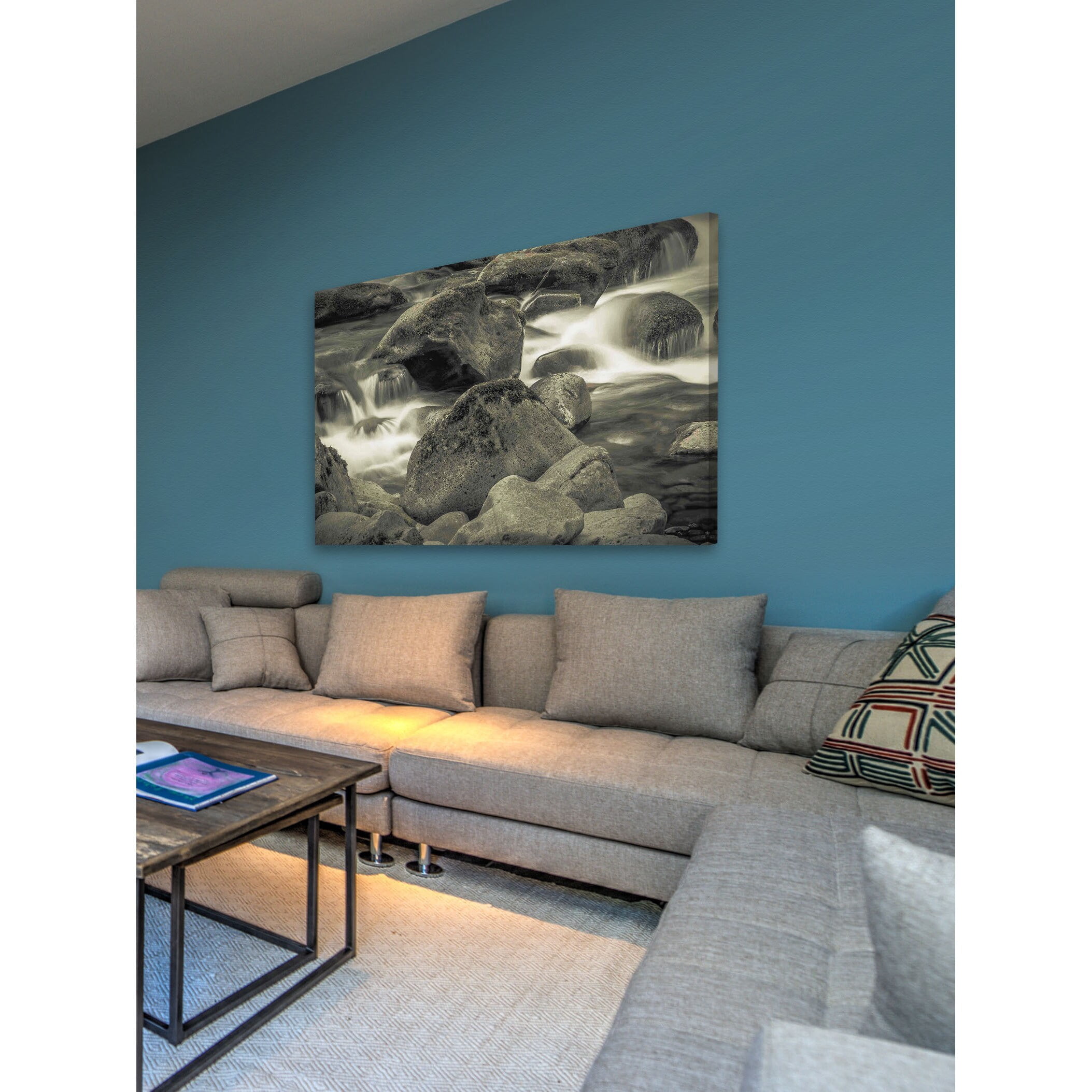 Marmont Hill "Through the Boulders" Painting Print on Canvas