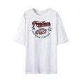 thumbnail image 2 of Camiseta para mujer, camiseta para mujer, camisetas de manga corta, camiseta con cuello redondo, trajes cómodos informales elegantes para el trabajo, S, 2 of 10