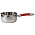 thumbnail image 2 of Verka Stainless Steel Milk Pan, 16cm, with Lid, 2 of 4