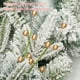 thumbnail image 4 of Cateissary Simulación de Navidad Bayas Decorativas Festival Artificial Ramo de Navidad Decoración al aire libre Cono Rama Decoración Suministro Kits de decoración para fiestas Oro, 4 of 6
