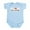 Sky Blue, variant on - I Love My Daddy Infant Bodysuit - Baby Light Bodysuit, Size Newborn - 24 Months