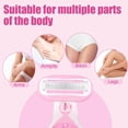 thumbnail image 4 of Women's Shaving Set Plastic Portable with Rotating Head and Lubrication System, 4 of 8