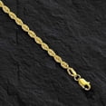 thumbnail image 4 of 14K Gold 3mm Rope Chain, 4 of 11