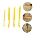 thumbnail image 4 of SOPOTUTU 24Pcs Net Repair Shuttle Plastic Weather Resistant Tool Yellow for Fishing Net Maintenance, 4 of 7