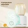 thumbnail image 4 of Milk Warmers,With 4pcs Adjustable Built-in Portable Baby 4pcs Adapters Baby Bottle Adapters Use Warmers Yh-n01 Warmer Heater 4 Temperature Adjustable Baby Yh-n01 Adjustable Bottle Warmer 4pcs, 4 of 6