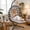 Black Frame + Gray Cushion, variant on Hanging Egg Chair with Leg Rest and Stand – Rattan Wicker Swing Hammock Chair, UV-Resistant Cushion, 350 lbs Capacity Heavy-Duty Frame for Indoor & Outdoor Patio, Bedroom, Balcony, Garden
