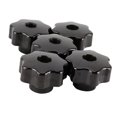 thumbnail image 4 of High quality 5pcs through hole machine tool industrial equipment hand nut handle seven st, 4 of 5