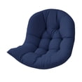 thumbnail image 4 of Cojín para silla con forma de huevo, cojín colgante para silla, suave, lavable, cómodo y grueso. Azul profundo, 4 of 8