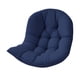 thumbnail image 4 of Cojín para silla con forma de huevo, cojín colgante para silla, suave, lavable, cómodo y grueso. Azul profundo, 4 of 8