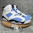 thumbnail image 3 of Ni - ke Air Jordan 6 Retro UNC University Blue Size 10.5 Men Sneakers CT8529-410, 3 of 5