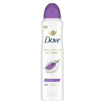 Dove Deodorant 3.8 Ounce Dry Spray Lavender Fresh (Pack of 2)