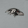 thumbnail image 2 of Men's Antigua  Gray Baltimore Ravens Western Polo, 2 of 2