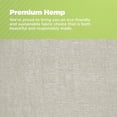 thumbnail image 4 of Hemp Fabric 20x30" Queen Pillowcase - Soft Washable Hypoallergenic Pillow Cover, White, 4 of 7