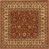 thumbnail image 2 of Rugs.com Aditi Collection Rug – 4' Square Brick Red Low Rug Perfect For Living Rooms, Kitchens, Entryways, 2 of 9