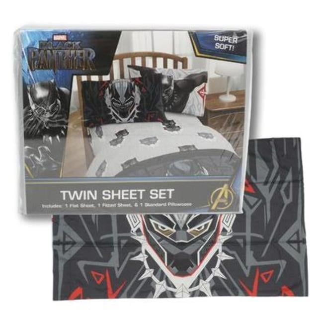 Marvel Black Panther Wakanda Twin Sheet Set
