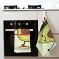 thumbnail image 4 of Sikiie Avocado1 Waffle Weave Kitchen Dish Cloth,Super Absorbent Kitchen Dish Towels 16*26 Inches for Dish Rags Washing Dishes, Drying Dishes, 4 of 7