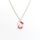 thumbnail image 1 of Collar de Hello Kitty de Sanrio con dibujos animados para mujer, collar con forma de gato KT para novias y estudiantes, cadena de clavícula para niña, 1 of 4