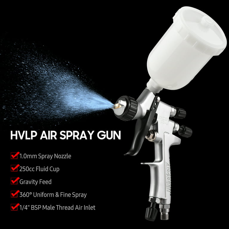 Paint Sprayer HVLP Spray Gun Air Paint Sprayer Gravity Feed