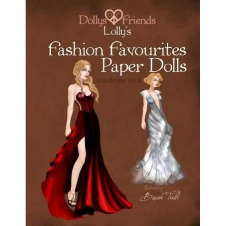 Dollys and Friends Lolly's Fashion Favourites Paper Dolls: : Wardrobe No: 8
