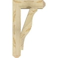 thumbnail image 3 of Ekena Millwork 4"W x 16"D x 28"H Funston Craftsman Rough Sawn Bracket, Douglas Fir, 3 of 4