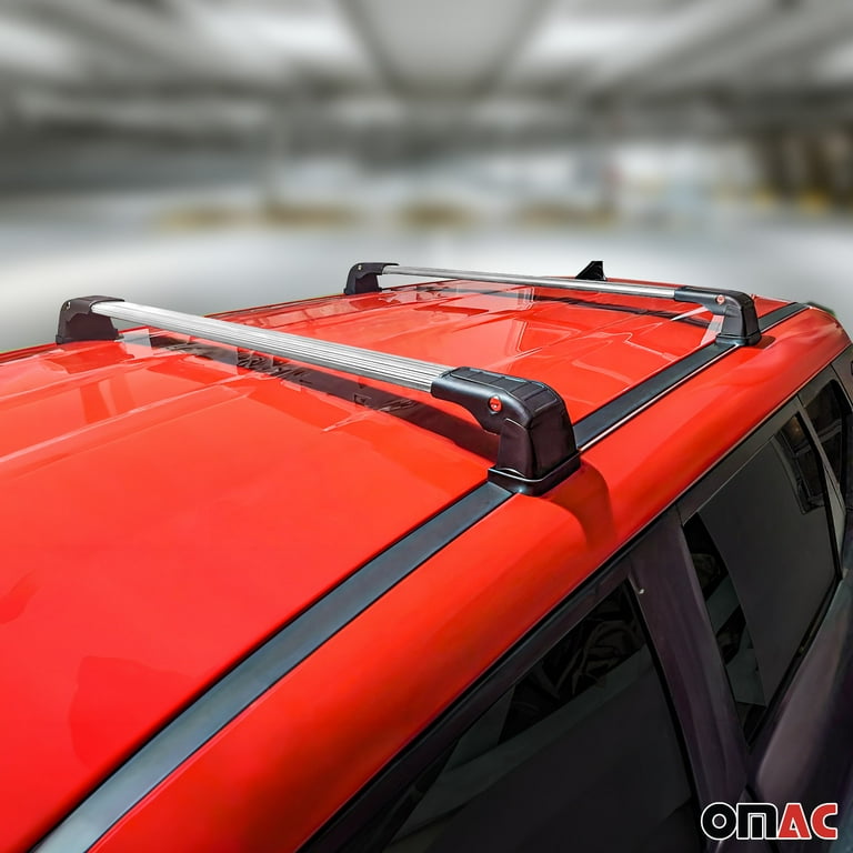 OMAC Roof Rack Cross Bars for Kia Soul 2014 to 2019 165 Pounds