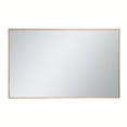 thumbnail image 5 of Metal frame rectangle mirror 30 inch in Brass, 5 of 5
