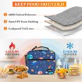 thumbnail image 3 of OPUX Insulated Lunch Bag for Kids, Reusable Lunch Box for School, Space, 3 of 7