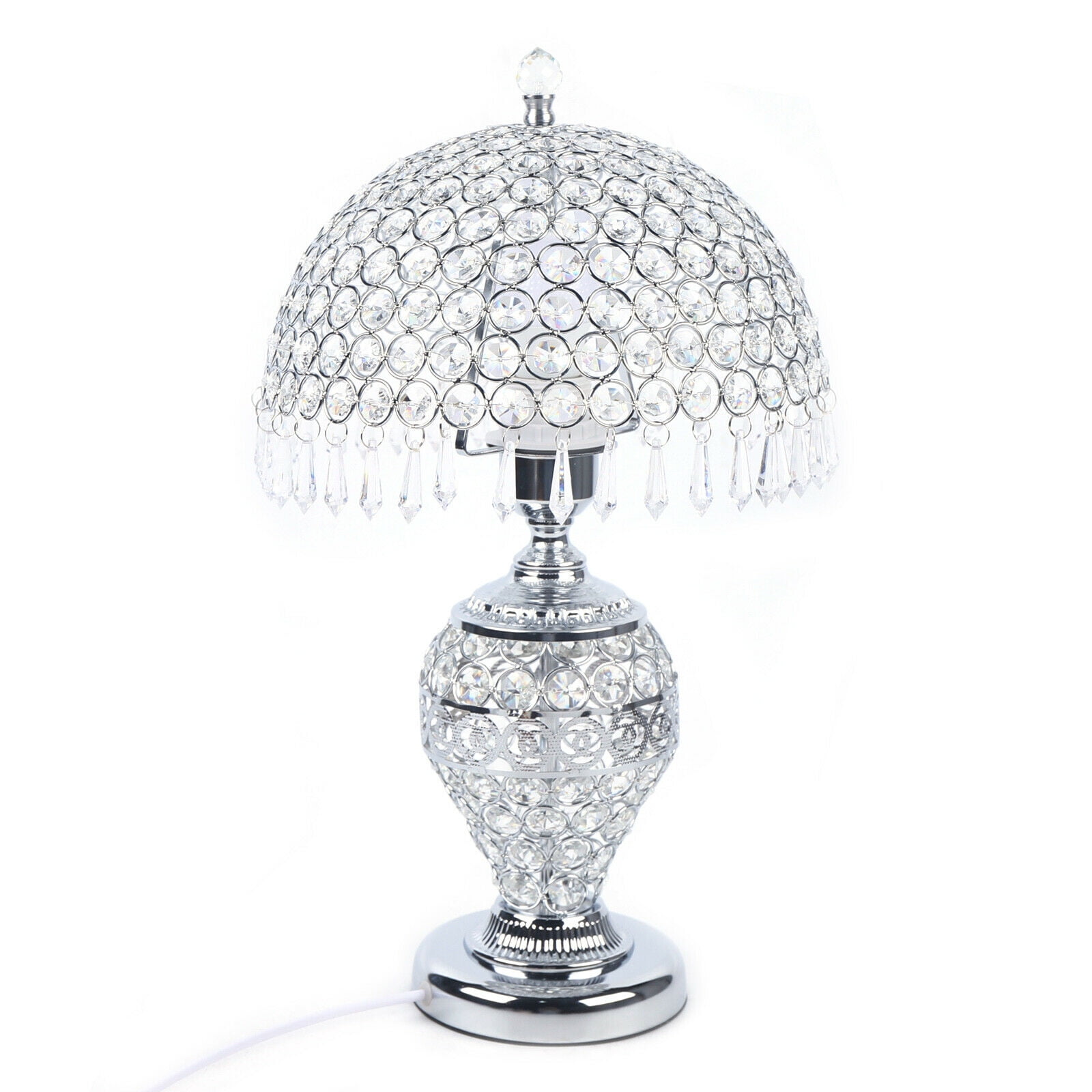 TFCFL Bedside Table Lamps Crystal Night Decorative Lamp Nightstand