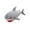 Grey, variant on Glow in The Dark Shark Whale Plush Marine Animal Stuffed Toy Soft Cotton Luminous Sea Creature Doll for 3-5 Years Theme Decor