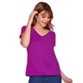 thumbnail image 1 of Paquete de 2 playeras Ilusión 24396 fucsia XG, 1 of 5