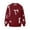 Wine, variant on Wilark Girls Christmas Sweater Size 11-12 Years, Cute Long Sleeve Crew Neck Pullover Kids Festival Tops Red
