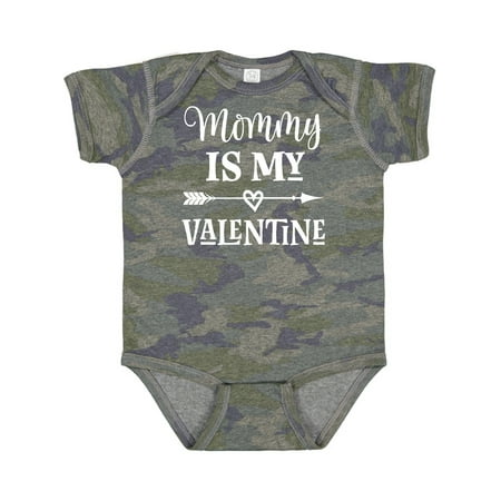 

Inktastic Mommy is My Valentine Boys Boys Baby Bodysuit