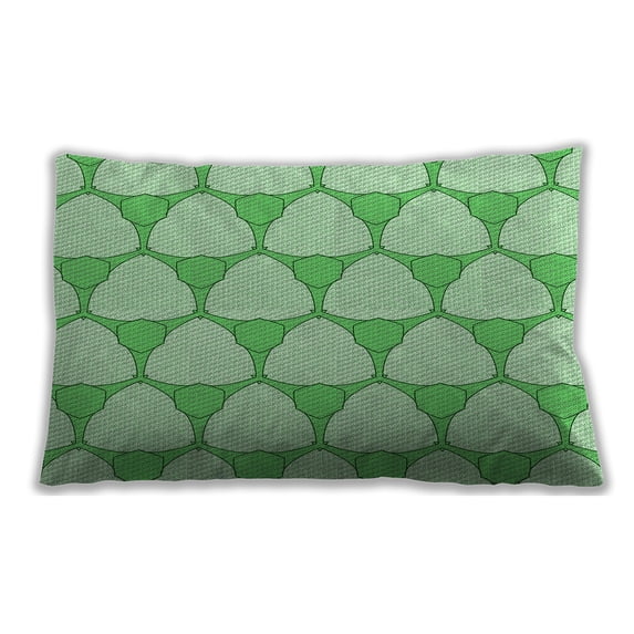 Ahgly Company Indoor Rectangular Contemporary Lumbar Throw Pillow, 13 inch by 19 inch