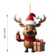 thumbnail image 3 of Decorative Reindeer Family Pendant Deer Family Ornament Christmas Tree / Car, 3 of 3