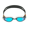 thumbnail image 2 of Aqua Sphere Kaiman EXO Blue Titanium Mirror Swim Goggles, Grey/Transparent, 192830, 2 of 4