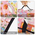 thumbnail image 6 of Pioneer Flower Floral Print Pattern Teens Toddler Nap Mat with Pillow, Sleeping Mat Bag for Preschool Daycare 50"x20", 6 of 6