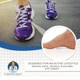 thumbnail image 5 of Dr. Frederick’s Original Peel & Stick Arch Support Gel Pads - 6 ct - High Arch Inserts for Plantar Fasciitis & Flat Feet Relief – Reusable, Non-Slip Cushions for Men & Women - Fits All Shoe Types, 5 of 7