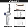thumbnail image 2 of 10MM Metal Pneumatic Air Belt Sander Machine with 1/4-Inch Air Inlet Pneumatic Belt Sander Pneumatic Polishing Machine Grinding Machine Drawing Die-Casting Tool, 2 of 7