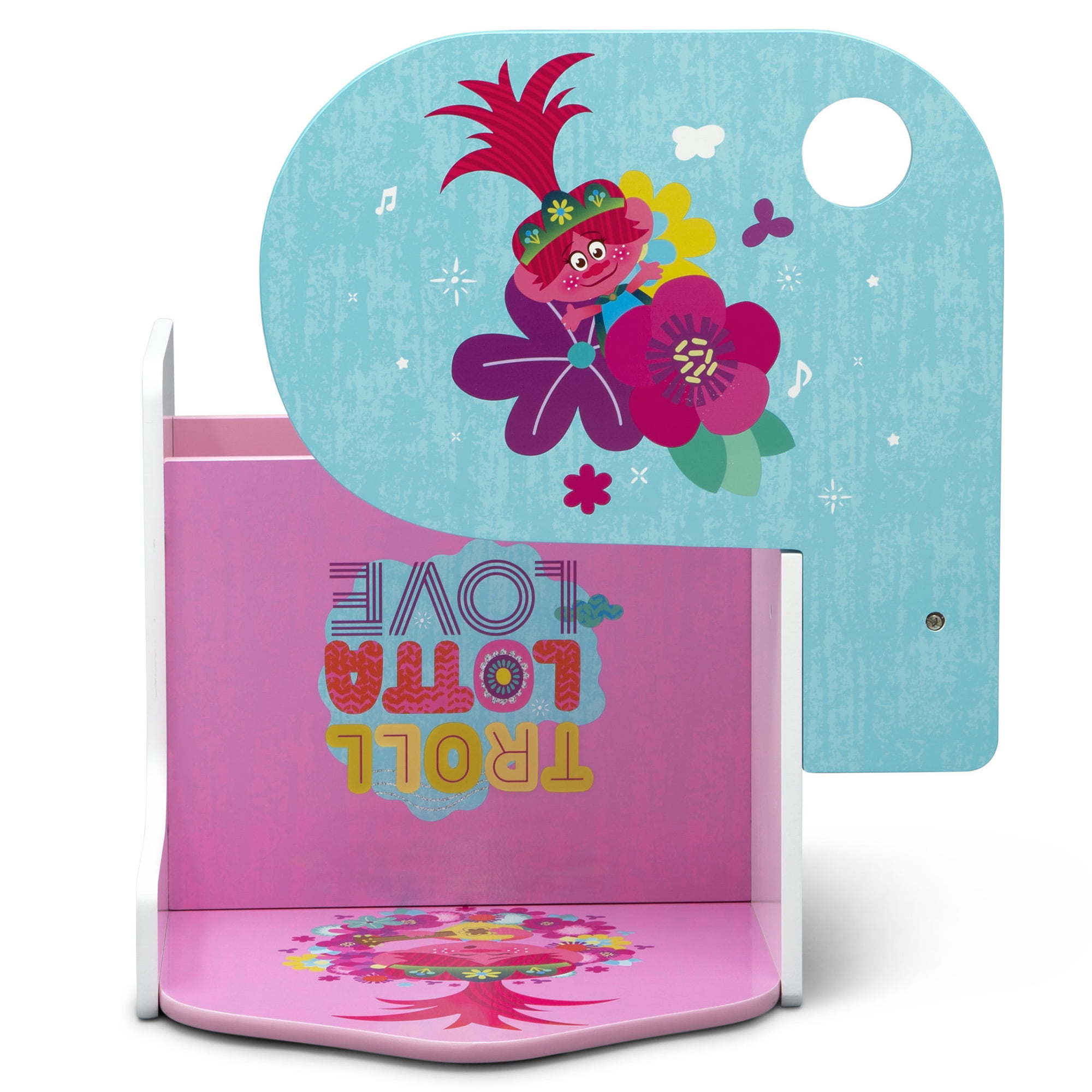 Trolls World Tour Toddler Chair Desk with Storage Bin by Delta