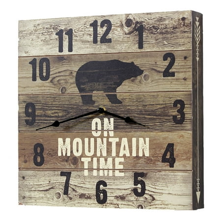 Bears Ncaa Wall Clock - Bear Mountain Time Wall Clock