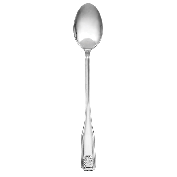 Excellante Flatware-Sea Shell stainless steel ice tea spoon, comes in dozen