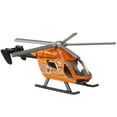thumbnail image 4 of Matchbox Sky Busters Die-Cast Metal Collectible Aircrafts - HFX70 ~ Air Blade Helicopter ~ Orange and Black, 4 of 5